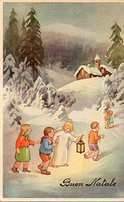 Antiche Cartoline Di Natale Le Chiccherie Immagini Di Natale